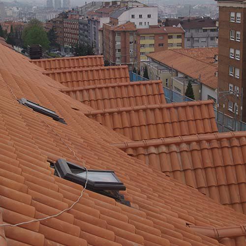 construcción de tejados nuevos en Oviedo